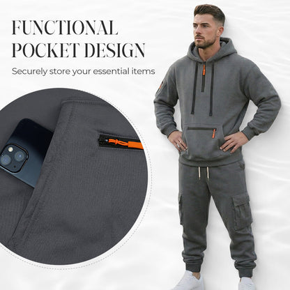 Vinterträningsdräkt i två delar för herr