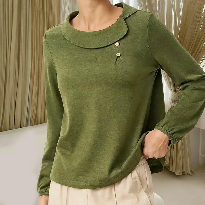 Chic & Cozy stretchig topp för kvinnor