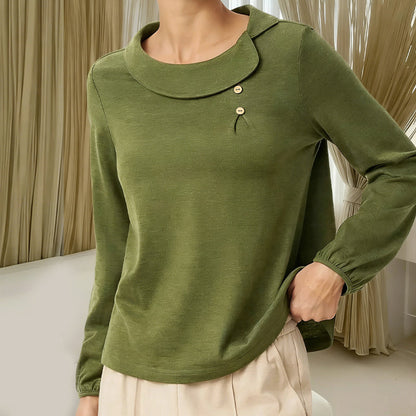 Chic & Cozy stretchig topp för kvinnor