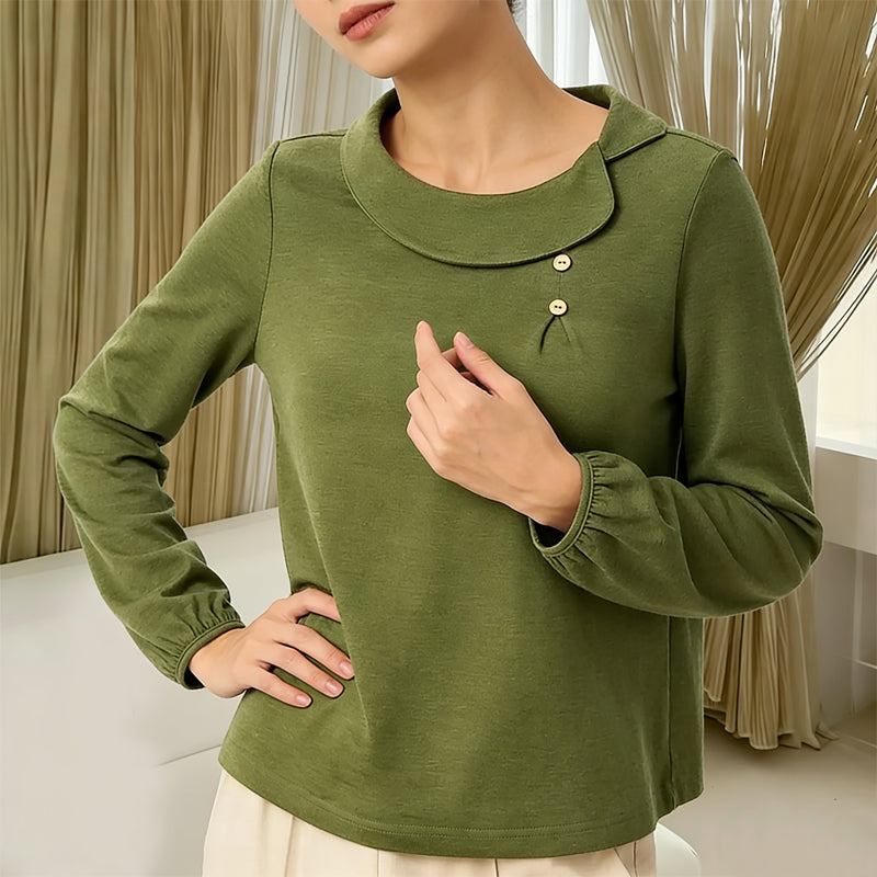 Chic & Cozy stretchig topp för kvinnor
