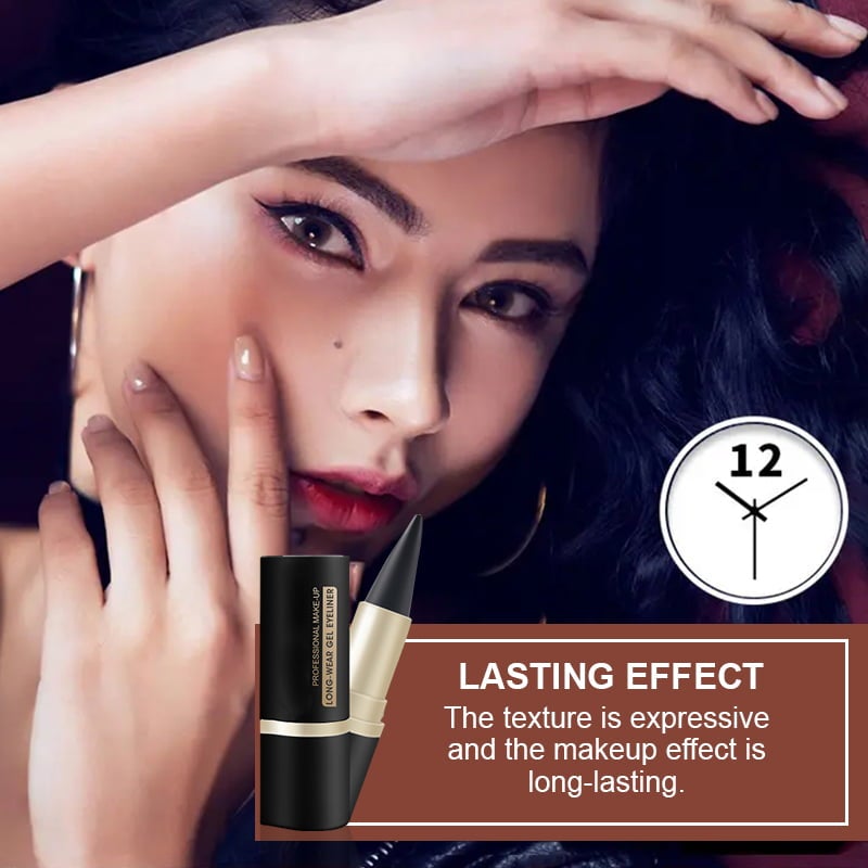 💧 KÖP 1, FÅ 1 GRATIS! ✨ Snabbtorkande Eyeliner – Smudge-Proof, Vattenresistent & Precist Penselspets 🎭✨