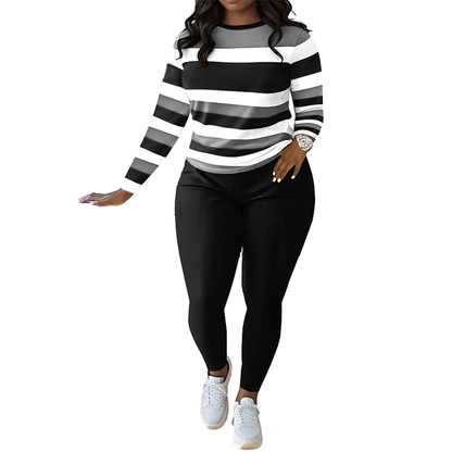 ⏳Begränsad tid 50 % rabatt⏰Damms Casuals 2-delade set👚👖