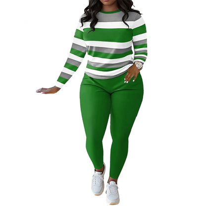 ⏳Begränsad tid 50 % rabatt⏰Damms Casuals 2-delade set👚👖