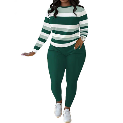 ⏳Begränsad tid 50 % rabatt⏰Damms Casuals 2-delade set👚👖