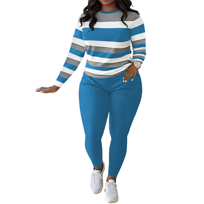 ⏳Begränsad tid 50 % rabatt⏰Damms Casuals 2-delade set👚👖