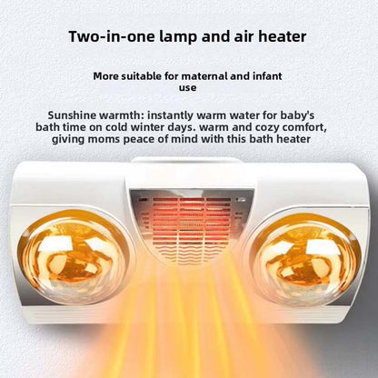 Borrmfri väggmonterad badrumsradiator