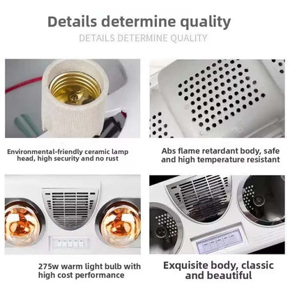 Borrmfri väggmonterad badrumsradiator