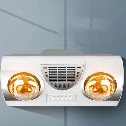 Borrmfri väggmonterad badrumsradiator