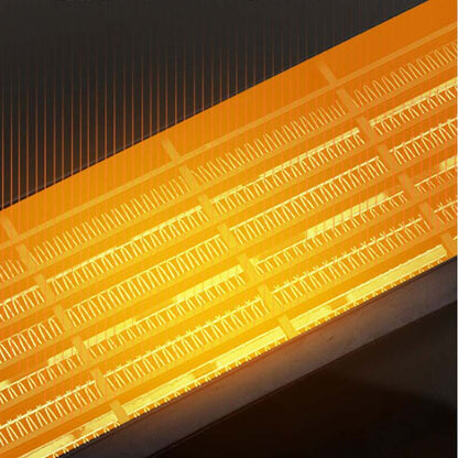 Borrmfri väggmonterad badrumsradiator