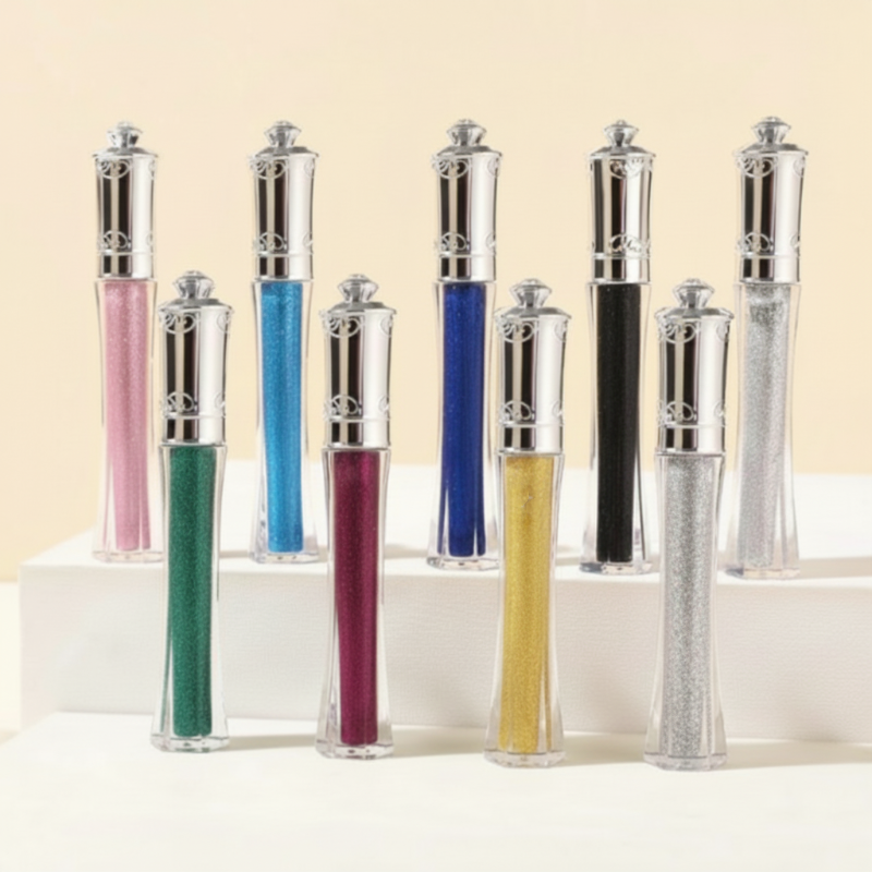 💎 KÖP 1, FÅ 1 GRATIS🌟Vattentät glittrande färgad mascara