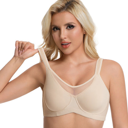 👙 50% RABATT NU! Elegant, lätt BH med full täckning i stora storlekar – bygelstöd, tunna ovadderade kupor & breda axelband – perfekt för vardagslyft och naturlig siluett ✨💖