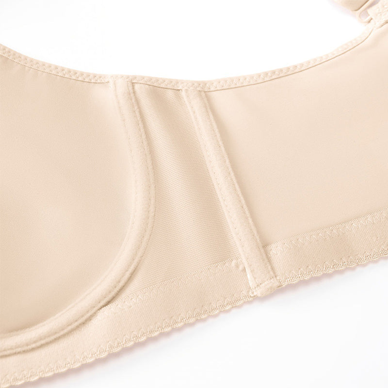👙 50% RABATT NU! Elegant, lätt BH med full täckning i stora storlekar – bygelstöd, tunna ovadderade kupor & breda axelband – perfekt för vardagslyft och naturlig siluett ✨💖