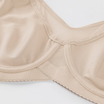 👙 50% RABATT NU! Elegant, lätt BH med full täckning i stora storlekar – bygelstöd, tunna ovadderade kupor & breda axelband – perfekt för vardagslyft och naturlig siluett ✨💖