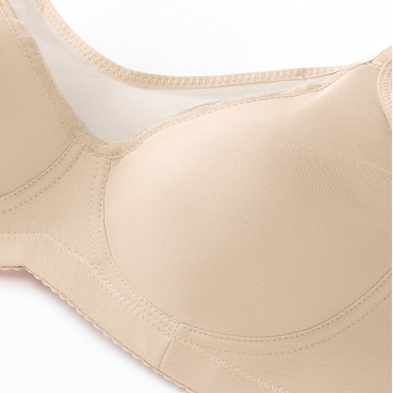👙 50% RABATT NU! Elegant, lätt BH med full täckning i stora storlekar – bygelstöd, tunna ovadderade kupor & breda axelband – perfekt för vardagslyft och naturlig siluett ✨💖
