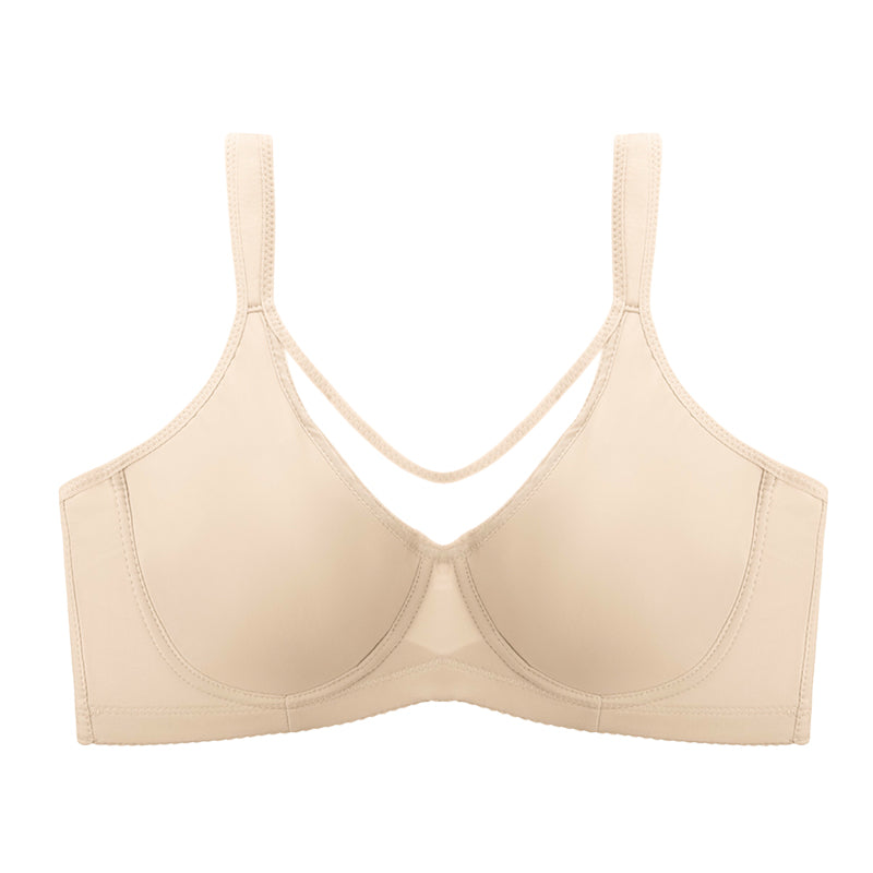 👙 50% RABATT NU! Elegant, lätt BH med full täckning i stora storlekar – bygelstöd, tunna ovadderade kupor & breda axelband – perfekt för vardagslyft och naturlig siluett ✨💖