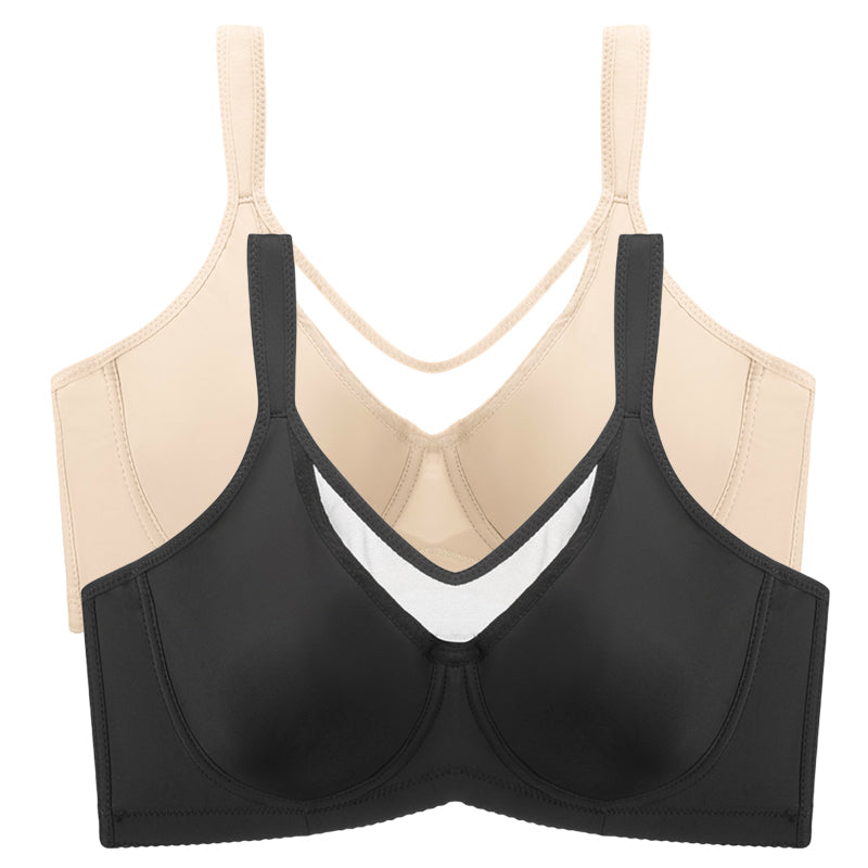 👙 50% RABATT NU! Elegant, lätt BH med full täckning i stora storlekar – bygelstöd, tunna ovadderade kupor & breda axelband – perfekt för vardagslyft och naturlig siluett ✨💖