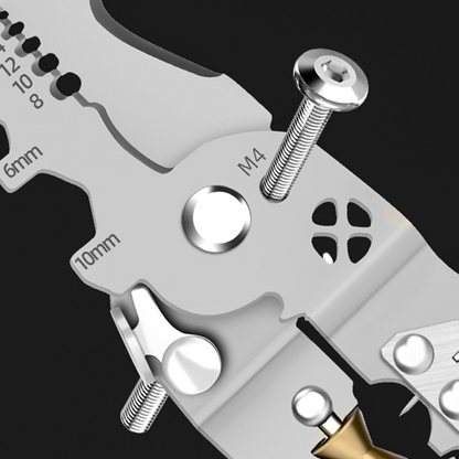 🎁 Present: Kopplingslås*10🔧Multifunktionell hopfällbar elektrisk tång