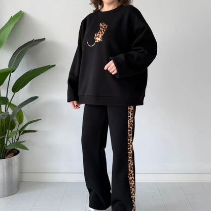 2-delat set för kvinnor i casual stil