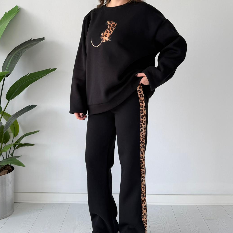 2-delat set för kvinnor i casual stil