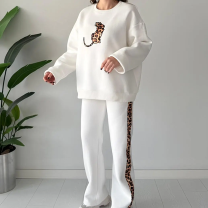 2-delat set för kvinnor i casual stil