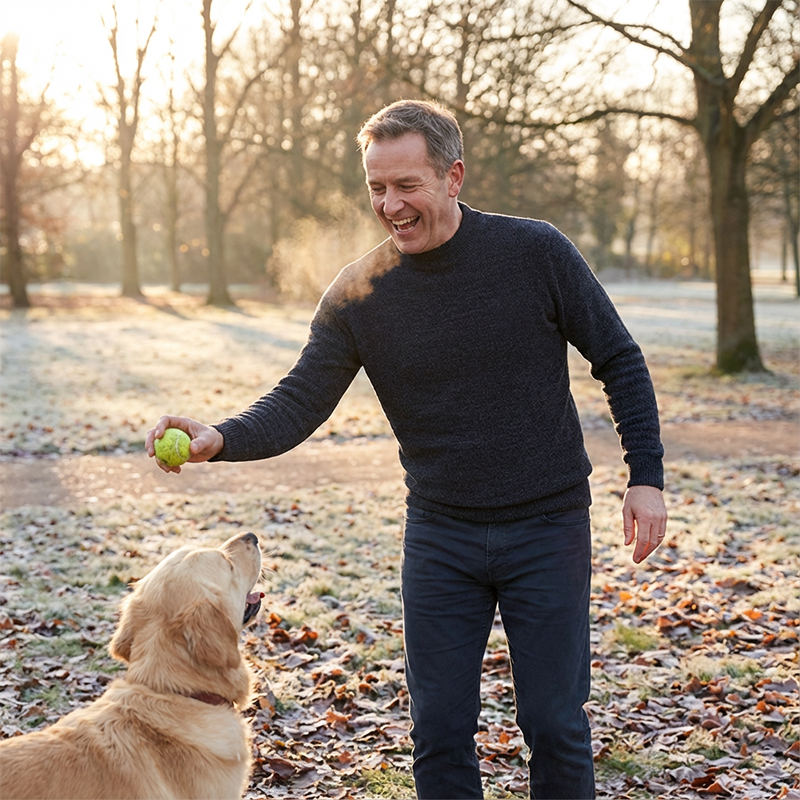 📢📢60 %  RABATT !! ⏰Högkragad tröja med värmefoder för herr
