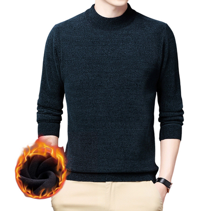 📢📢60 %  RABATT !! ⏰Högkragad tröja med värmefoder för herr