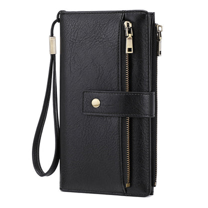 👜 50% RABATT! ✨ Damplånbok i Retrostil – RFID-blockering, Trippelfack & Hållbart Läder 🛍️