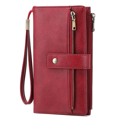 👜 50% RABATT! ✨ Damplånbok i Retrostil – RFID-blockering, Trippelfack & Hållbart Läder 🛍️