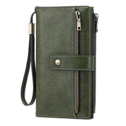 👜 50% RABATT! ✨ Damplånbok i Retrostil – RFID-blockering, Trippelfack & Hållbart Läder 🛍️