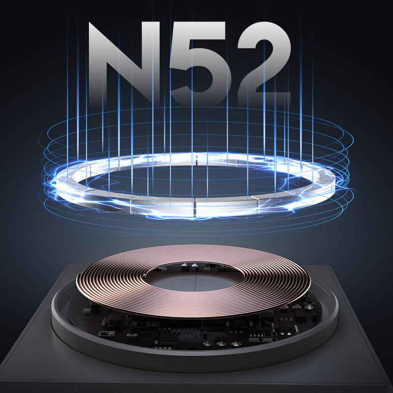 Elektrisk 3-i-1 trådlös laddare, multifunktionell elektrisk hopfällbar trådlös laddare för skrivbordet, KC-certifierad