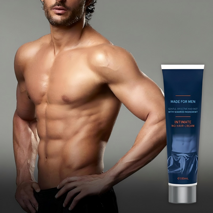 🧖‍♂️ KÖP 2, FÅ 1 GRATIS! 🧴 Fast-Acting Body Hair Removal Cream for Men – Snabb Verkan, Skonsam & Hårfri Hud ✨