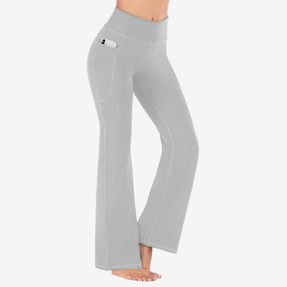 🔥Ultra Sculpt Högmidjade Utsvängda Leggings med Magkontroll