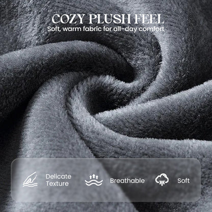 2-delat set med varmt topp och vida byxor för kvinnor