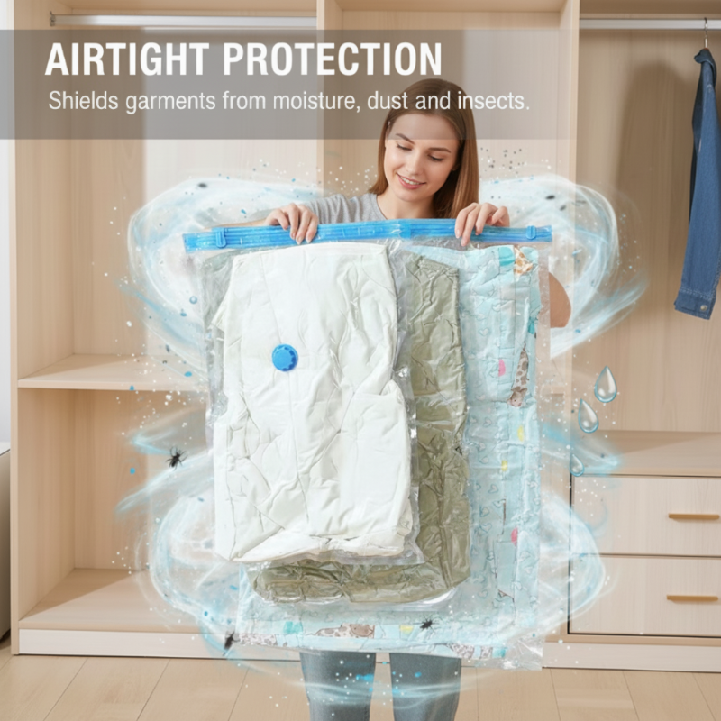 🥳2026 HOT SALE🥳Extra tjocka transparenta vakuumkompressionspåsar