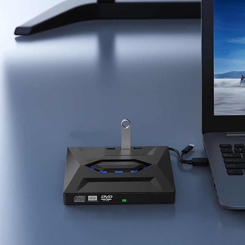 Ultratunn extern DVD-enhet