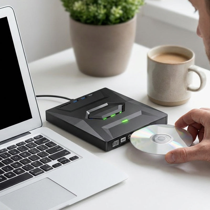 Ultratunn extern DVD-enhet