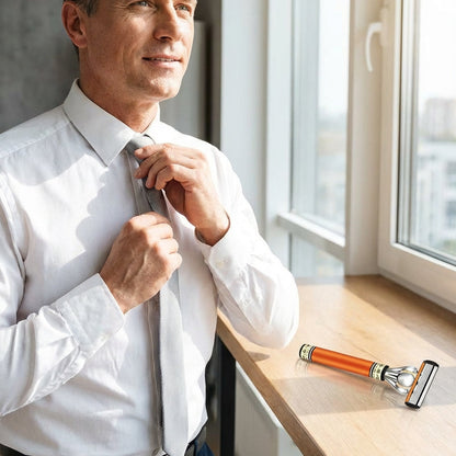 🔥24/48 st rakblad för män med handtag