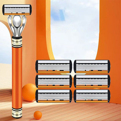 🔥24/48 st rakblad för män med handtag