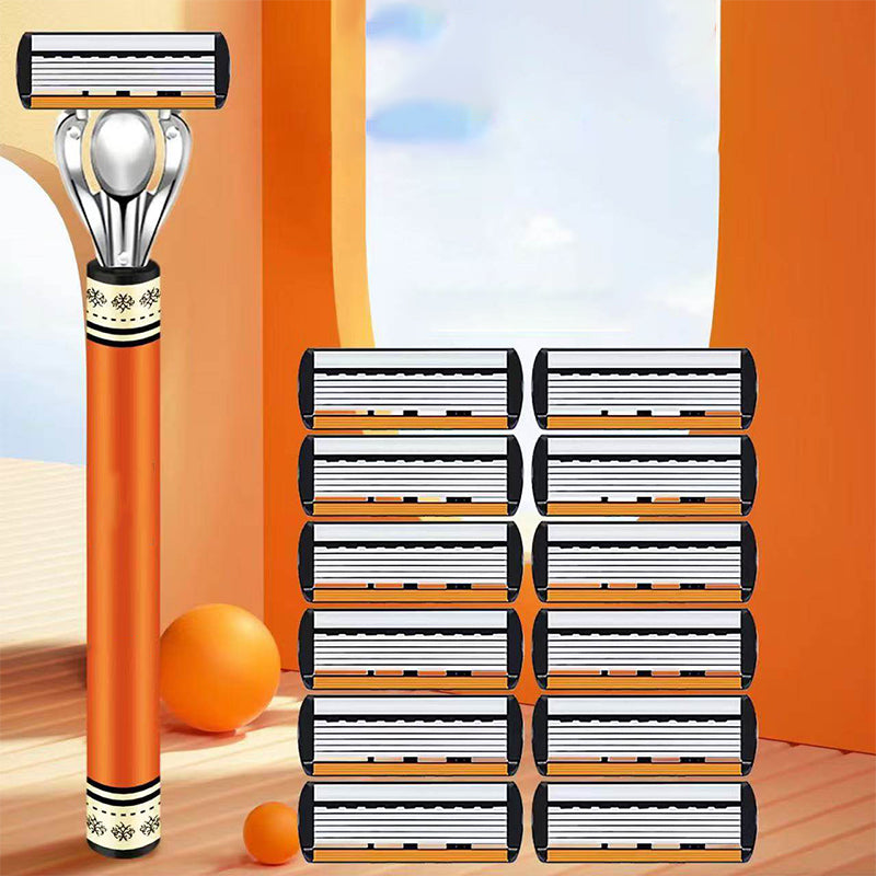 🔥24/48 st rakblad för män med handtag