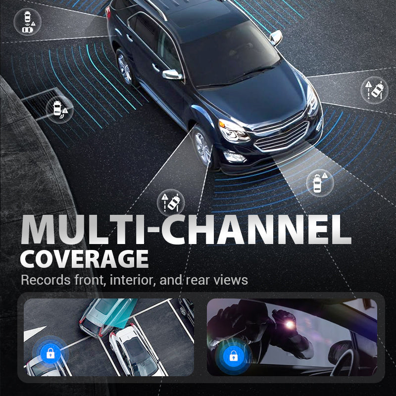 👨‍🍳Nyheter 2026 – 50 % rabatt🥘4-kanals inbyggd kamera med WiFi och mörkerseende