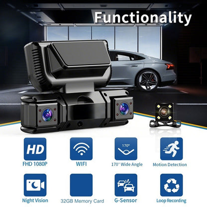 👨‍🍳Nyheter 2026 – 50 % rabatt🥘4-kanals inbyggd kamera med WiFi och mörkerseende