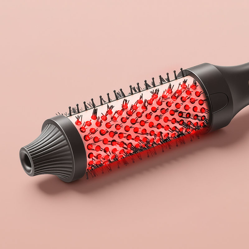 2-i-1 plattång och locktång med värmekam