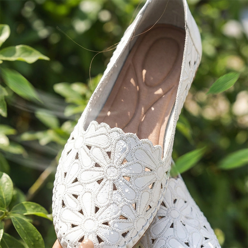 🔥Sista dagen på rean: 50 % rabatt — Bekväma, lätta och snygga ortopediska skor för kvinnor med öppen design.