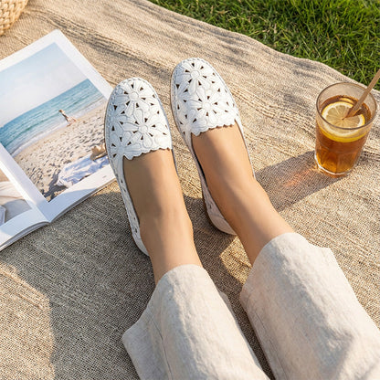 🔥Sista dagen på rean: 50 % rabatt — Bekväma, lätta och snygga ortopediska skor för kvinnor med öppen design.