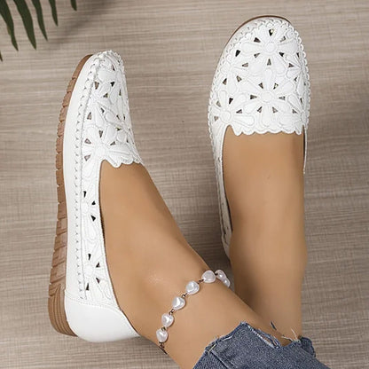 🔥Sista dagen på rean: 50 % rabatt — Bekväma, lätta och snygga ortopediska skor för kvinnor med öppen design.