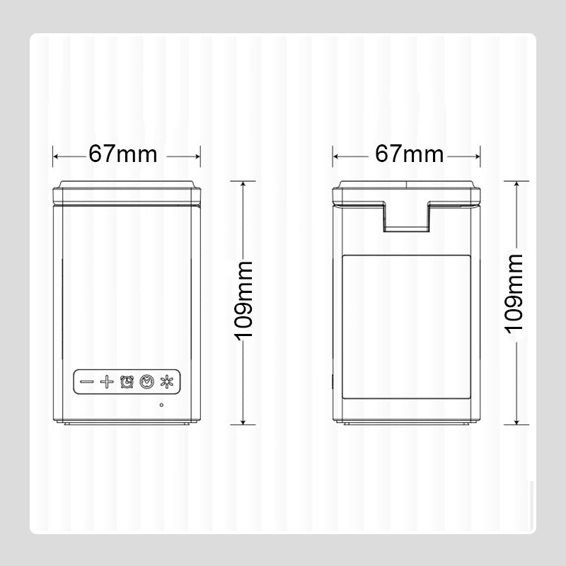 📢📢50 % RABATT !! ⏰Multifunktionell laddningsstation med inbyggd Bluetooth-högtalare och klocka