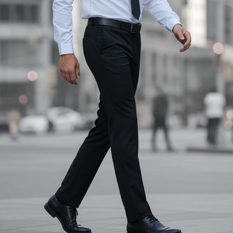 Lätt och stretchig klassisk kostymbyxa för herr