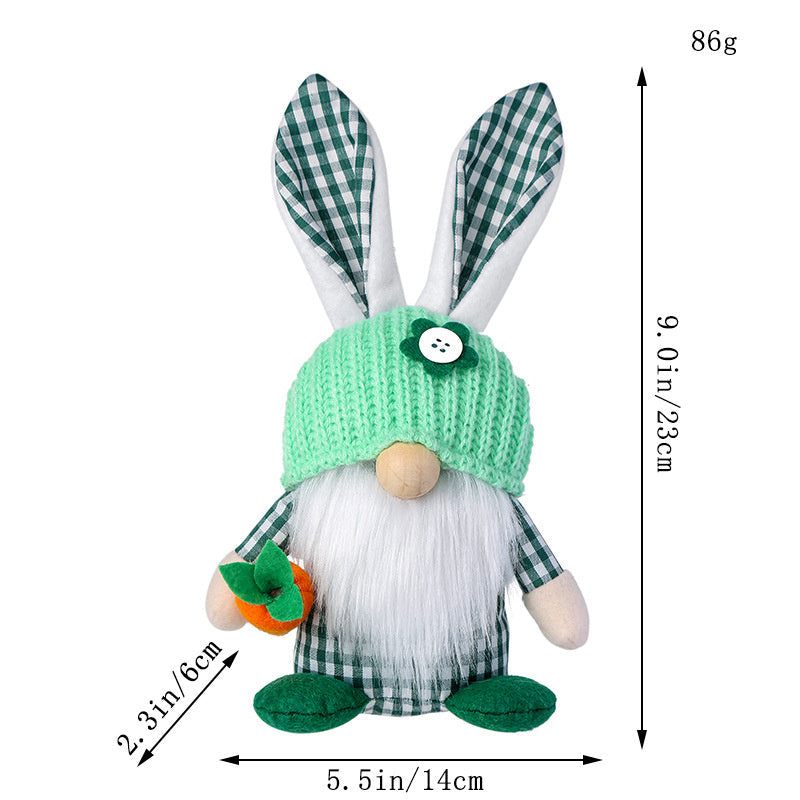 Påskharen Gnome Par Dockor