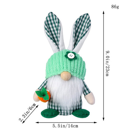 Påskharen Gnome Par Dockor