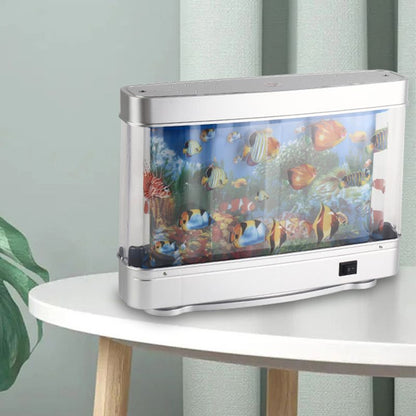 🎁Presentval - Konstgjord tropisk fisk akvarielampa🐠